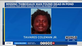 Missing 25-year-old man found dead in a pond near home: Lafourche Parish Sheriff's Office