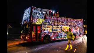 Brighton and Hove Santa Bus 2023 Peacehaven