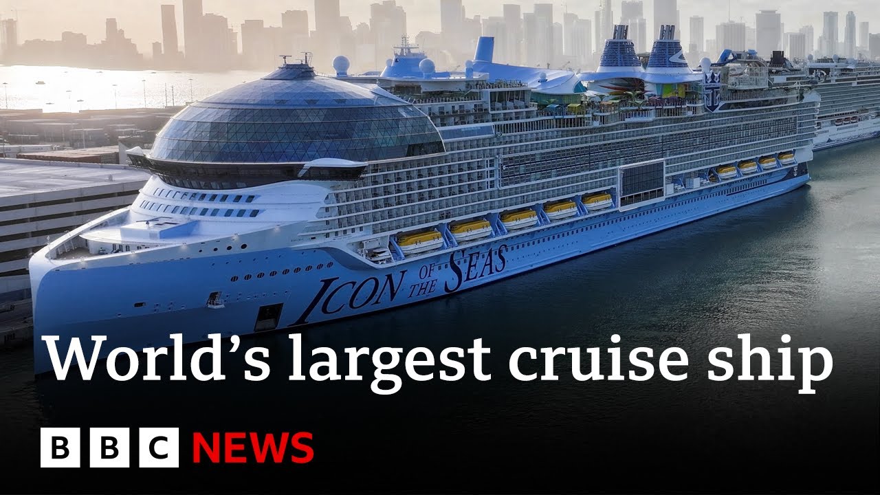 Icon Of The Seas World S Largest Cruise Ship Sets Sail From Miami