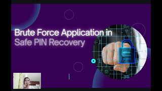 Brute Force Application in Safe PIN Recovery