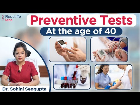 Importance of preventive examinations at age 40 ‍️Health tips and tests after 40