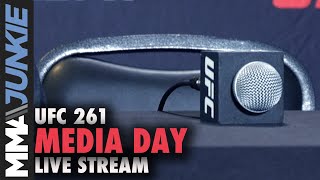 Archive: UFC 261 media day live stream