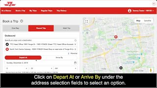 Toronto Transit Commission Wheel-Trans Account - Creating an Account & Booking and Cancelling Trips.