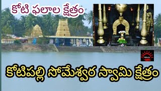 కోటిపల్లి సోమేశ్వర స్వామి వారి క్షేత్రం | Kotipalli Someswara Temple | పల్లెటూరు