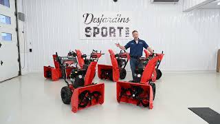 Comparaison des souffleuses Ariens modèles Compact et  Deluxe