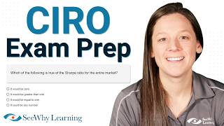 CIRO (CIRE/RSE) Exam Prep Practice Question | Sharpe Ratio Explained