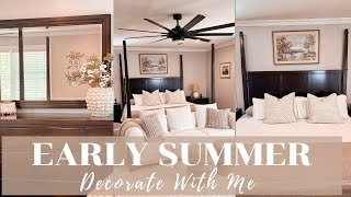 DECORATE WITH ME | Bedroom Refresh | Early Summer Decorating 2024