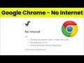 Google Chrome   No Internet Error   Fix   2022   ERR INTERNET DISCONNECTED