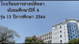 โรงเรียนสารสาสน์พิทยาปัจฉิม2564