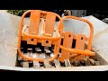 Amazing Fast Dangerous Powerful Shredder & Crusher Machine Crushed Hard Metal Items Just In Seconds