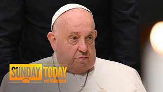 Vatican says Pope Francis is ‘peaceful’ after ‘respiratory crisis’