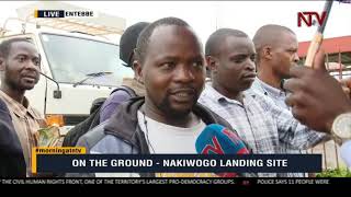 ON THE GROUND: A look at activities at Nakiwogo landing site