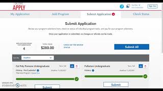 CSU Application: Submitting the Application