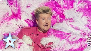 Stevie Pink makes a motorbike appear out of thin air! | Semi-Final 3 | Britain's Got Talent 2013