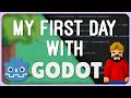 My 1st day of Game Dev with the Godot Engine — but I learned a lot!