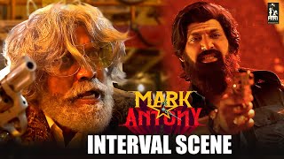 Mark Antony Interval Scene | Vishal | SJ Suryah | Adhik | GV Prakash