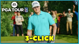EA Sports PGA Tour - New 3 Click Swing (PS5 Gameplay)
