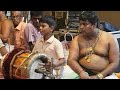 Swamimalai Gurunathan in #thavil  his disciple & son Sivashakti Swamimalai performs Thaniyavarthanam