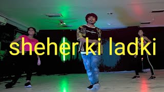 Sheher ki ladki song | dance by harshita & dimpal  from (NDA) vaishali indirapuram ghaziabad