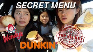 WE TRIED EVERY FAST FOOD SECRET MENU DRIVE THRU
