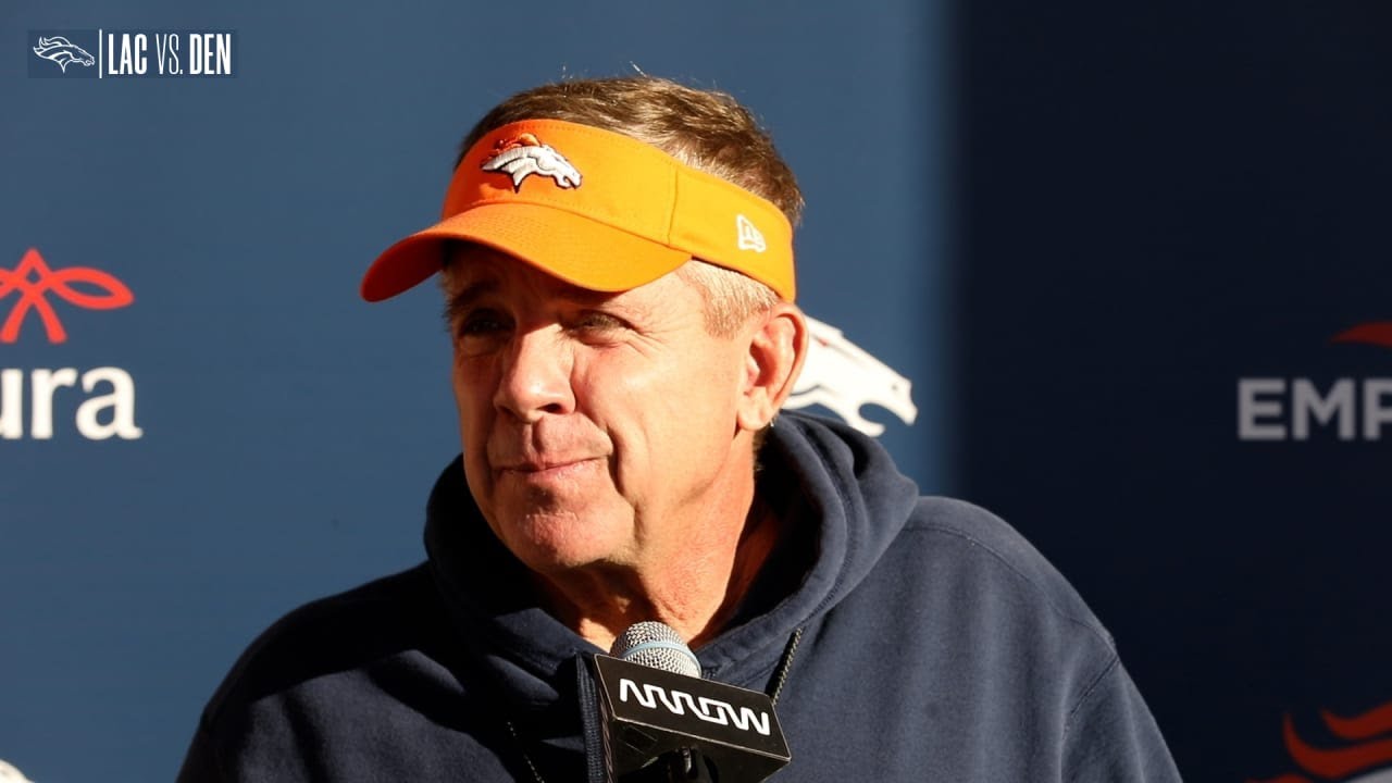 HC Sean Payton On The Broncos' Change At Quarterback: 'I'm Just ...