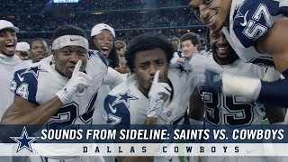 Sounds From The Sideline: Week 13 Saints vs. Cowboys | Dallas Cowboys 2018