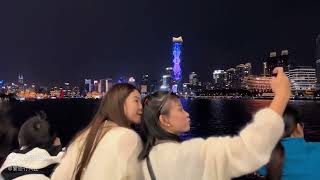 上海黄浦江夜游船