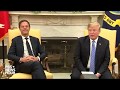 WATCH: President Trump meets with Netherlands Prime Minister