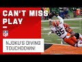 David Njoku Makes Spectacular Diving TD Reception!