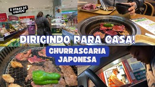 COMO É UMA CHURRASCARIA NO JAPÃO! PARAMOS NO YAKINIKU DE OKAZAKI ! VOLTANDO DE HAMAMATSU. #jp