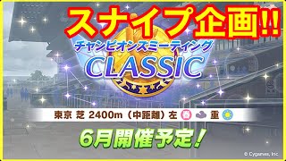 【ウマ娘】いよいよチャンミラウンド2！視聴者参加型スナイプ企画 今日こそ20連勝するぞ！！【チャンピオンズミーティングクラシック】