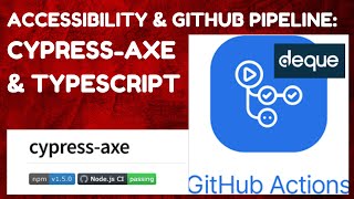 ♿️GitHub Actions Pipeline for Cypress Automation - Cypress, Cypress-Axe & TypeScript | Ep 07