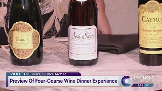 Preview Of Four-Course Wine Dinner Experience
