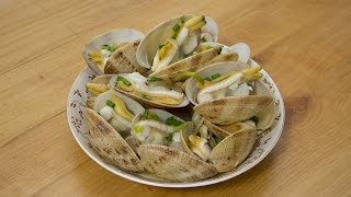 Sake-steamed Clam with Ginger