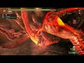 wiiu mh3ghd mh3u gameplay 88 solo g rank final boss dire miralis 煉黒龍 hd