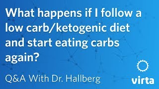 Dr. Sarah Hallberg: What happens if I follow a low carb/ketogenic diet and start eating carbs again?