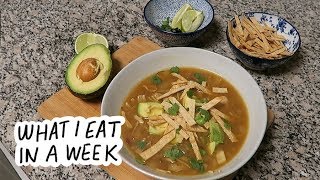 what I eat in a week (healthy + easy recipes)