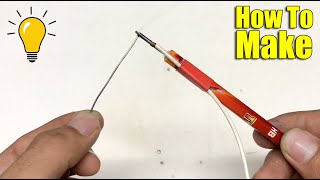DIY - How to Make a Soldering iron​ From Pencil at Home, Life Hacks