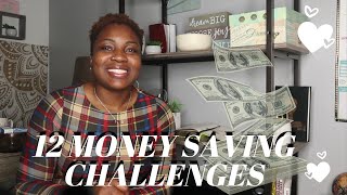 12 Money Saving Challenges For the New Year