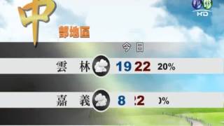 2013.01.11 華視午間氣象 謝安安主播