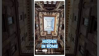 6 Must See Hidden Spots in Rome - #1 of 6 - Galleria Sciarra #rome #europe #travel