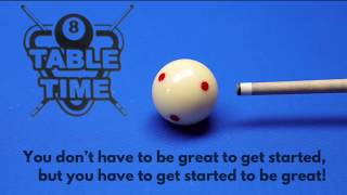 Difficulty drawing the cue ball? This will help..