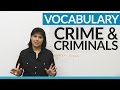 English Vocabulary: Crime & Criminals
