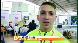 Jornada de pocas medallas para los pesistas antioqueños en Juegos Nacionales[Noticias]TeleMedellin