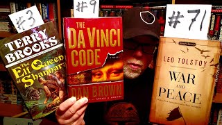 TOP 100 NOVELS OF ALL TIME! THE ULTIMATE RANKING VIDEO!!