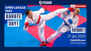 Karate - Open League Roma 2024 - Day1 Tatami1