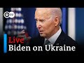 Watch live: US President Joe Biden on support for Ukraine | DW news