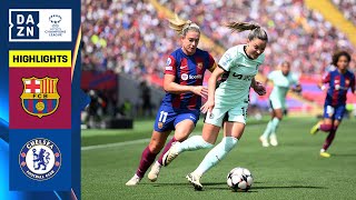 HIGHLIGHTS | FC Barcelona vs. Chelsea -- UEFA Women's Champions League 2023-24 (Español)