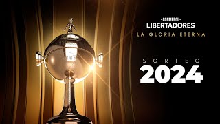 EN VIVO | SORTEO FASES PREVIAS | CONMEBOL LIBERTADORES 2024