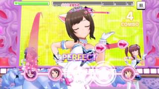 1.3倍速　きまぐれCafe au lait Master [デレステ譜面確認動画] 前川みく FC